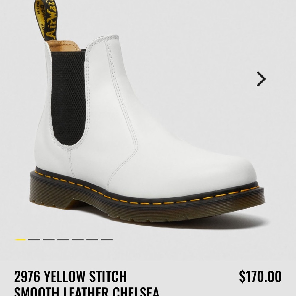 Doc Marten White Boots